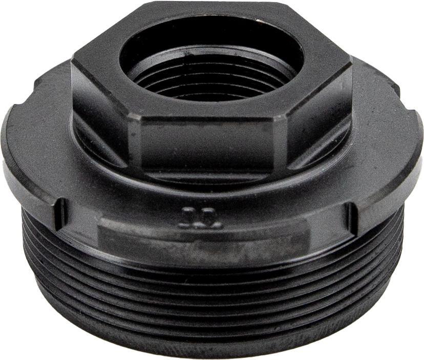 KGM Suppressors A DTA T3 Direct Thread Adapter 3 4x24 HUB Compatible Titanium Nitride