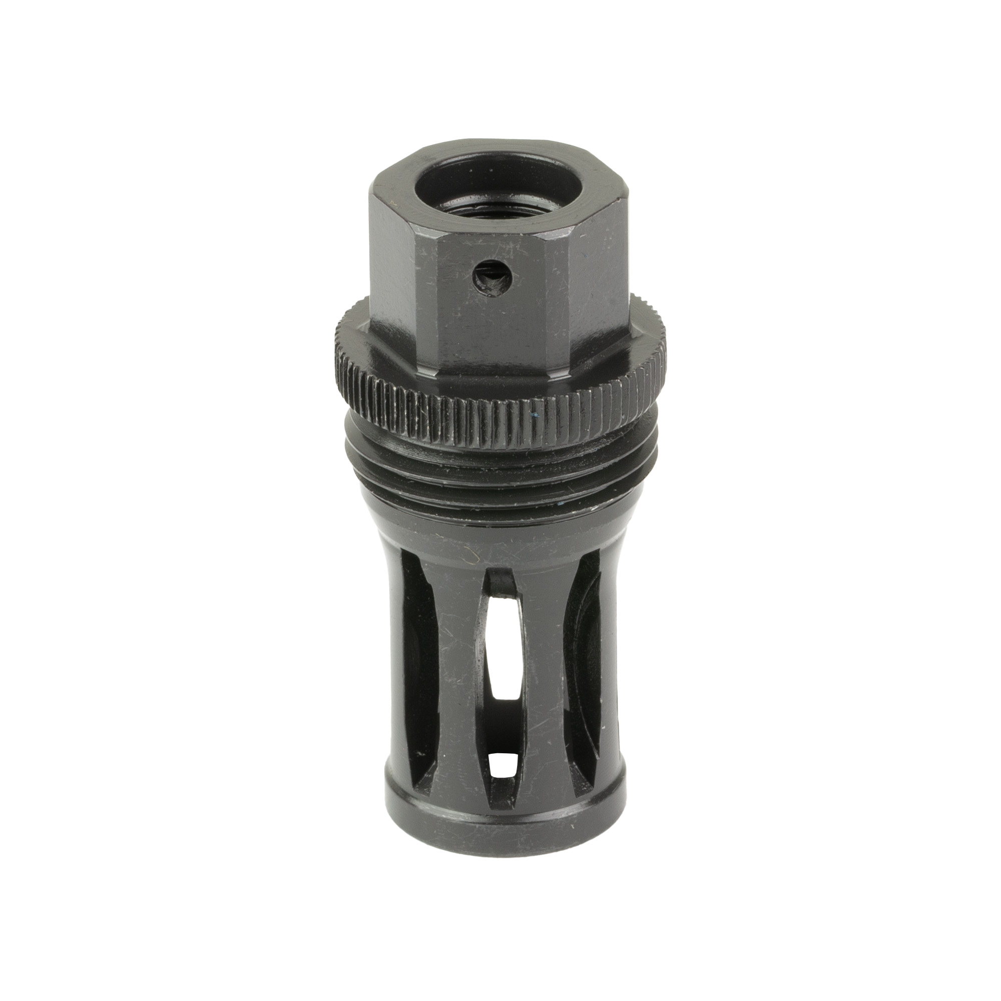 Kgm Suppressors A Qd Fh S 1 Quick Detach Flash Hider 1 2 28 Steel Nitride