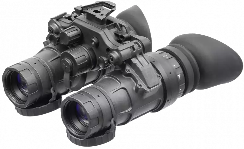AGM Global Vision Unvg Night Vision Goggles 1x 40� Fov 64-72 Ip/mm Gen 2+/3 Dovetail