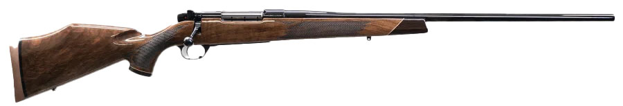 Weatherby Mark V Deluxe .270 Win 26 in Aa Walnut Gloss Blue Finish