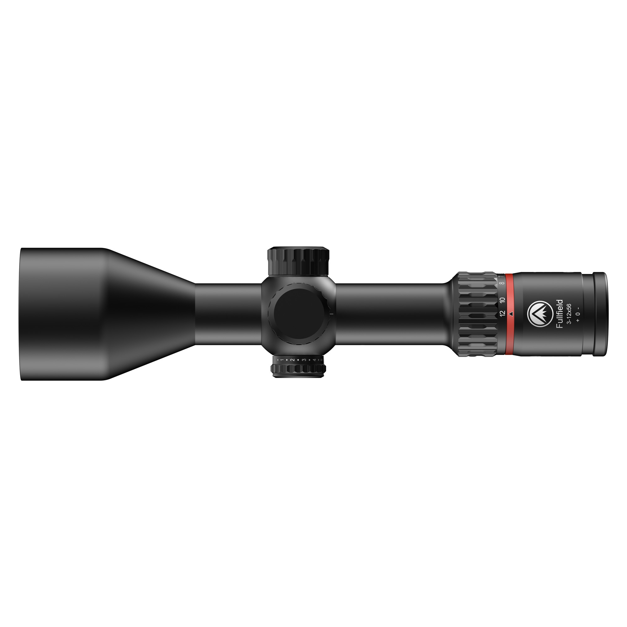 Burris Fullfield 3 12x56mm 30mm Tube Heavy Plex Reticle Rifle Scope