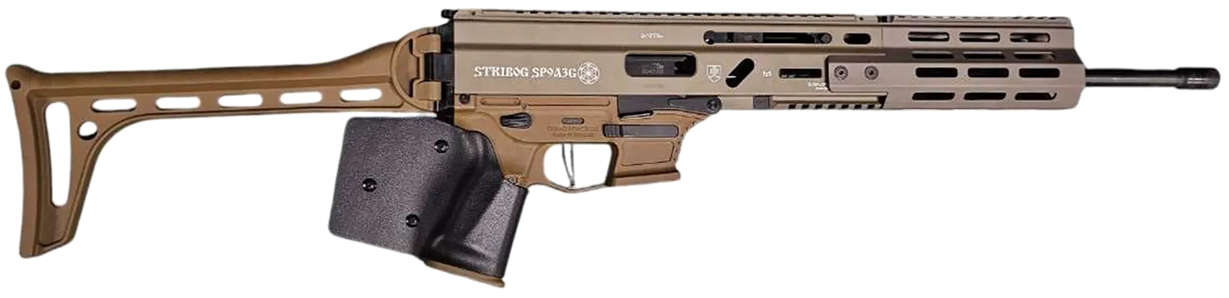 Global Ordnance LLC Grand Power Stribog SP9A3G 9mm Luger 16 in 10 Rd Flat Dark Earth