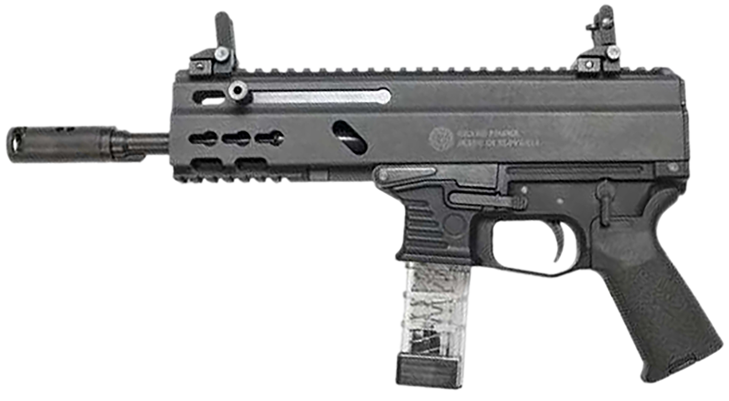 Global Ordnance LLC Grand Power Stribog SP9A1 9mm Luger 16in 30+1 Polymer Finish