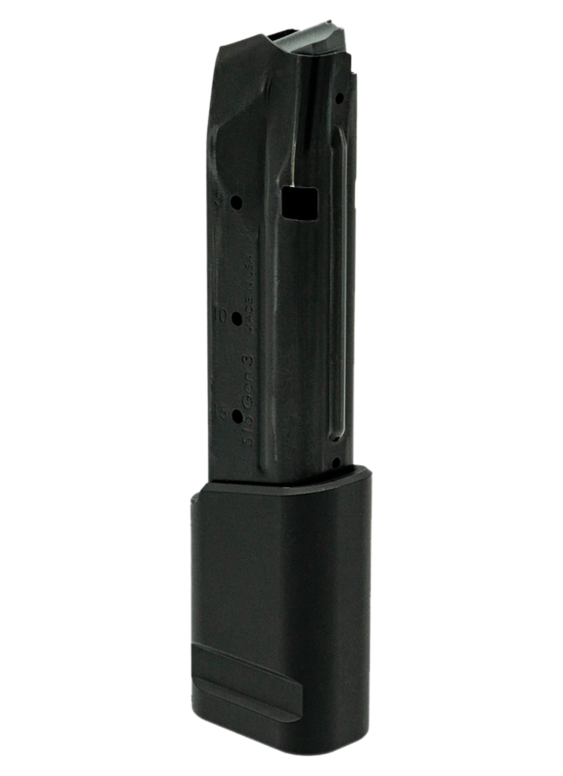 Shield Arms S15 +10 Preinstalled Extension Handgun Magazine 10 Capacity