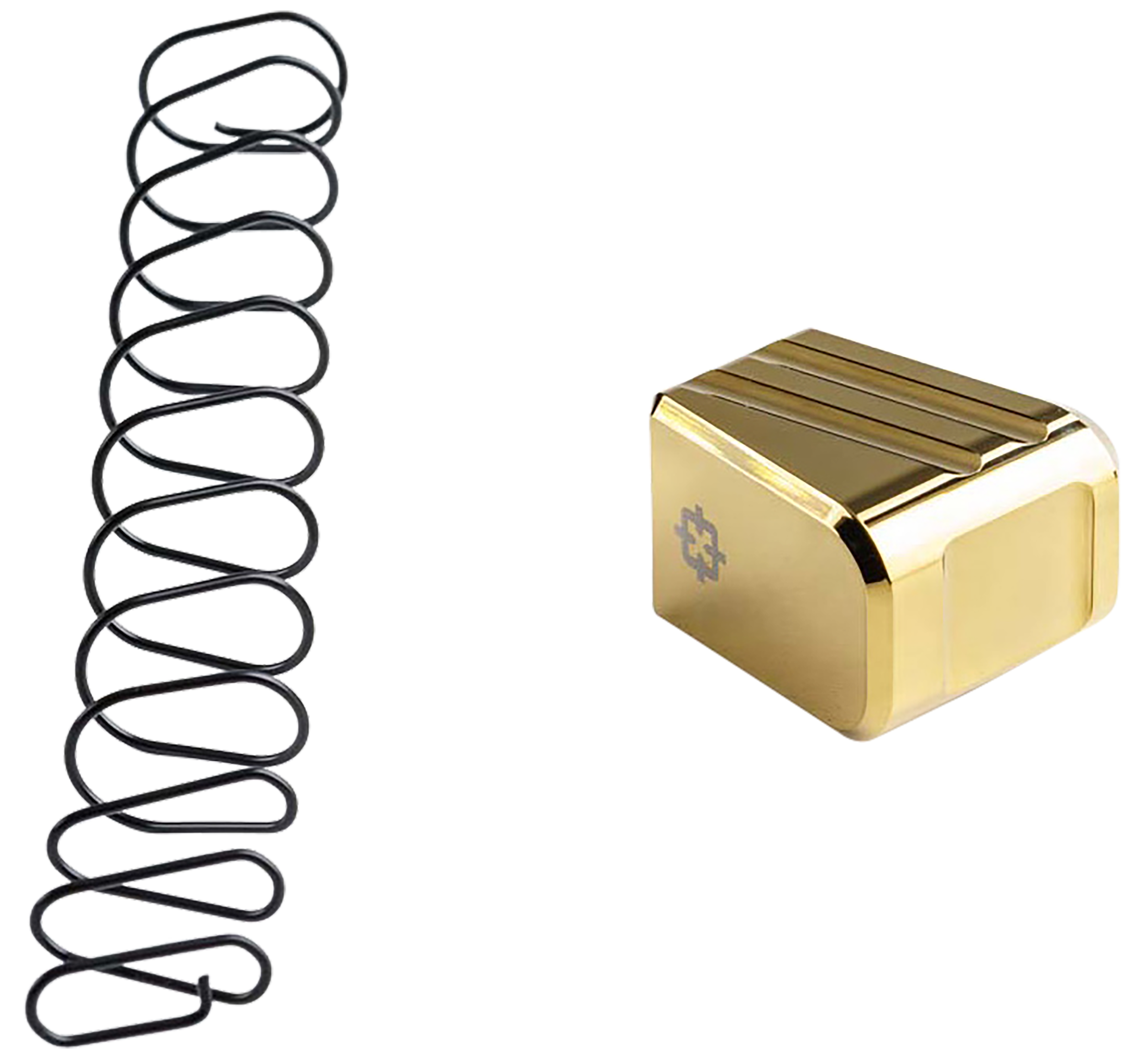 Cross Armory CRG+5MEG19GD Magazine Extension for Glock 19 23 32 Gen 1-5 5rd Gold Aluminum