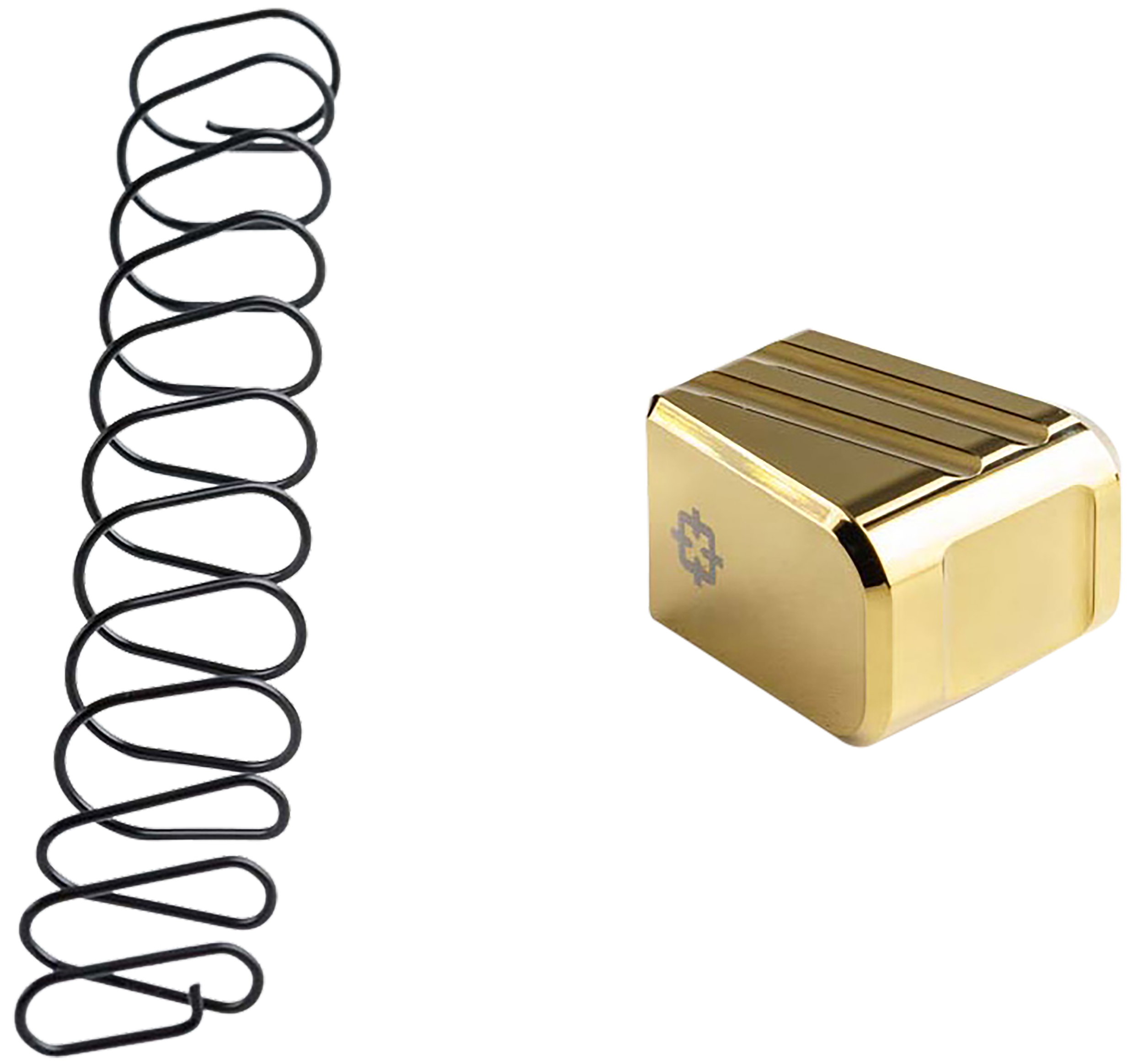 Cross Armory CRG+5MEG17GD Magazine Extension Fits Glock 17 22 31 Gen 1-5 5rd Gold Aluminum