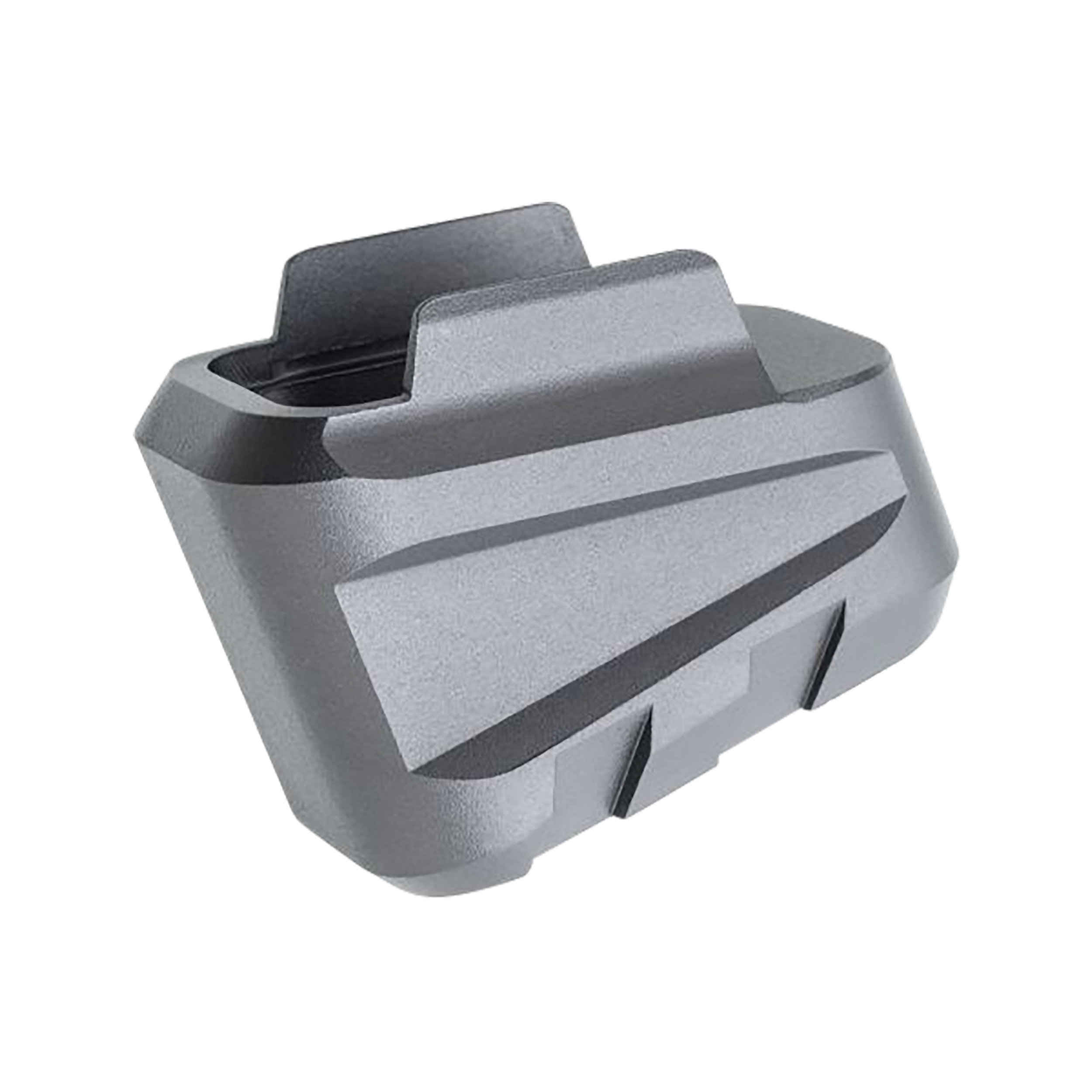 Tyrant CNC TDP320MAGEXGREY Magazine Extension Fits Sig P320 5rd Grey Aluminum
