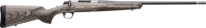 Browning X-Bolt 2 Hunter 300 Winchester Magnum 24 Inch 3 Rounds Gray Laminate