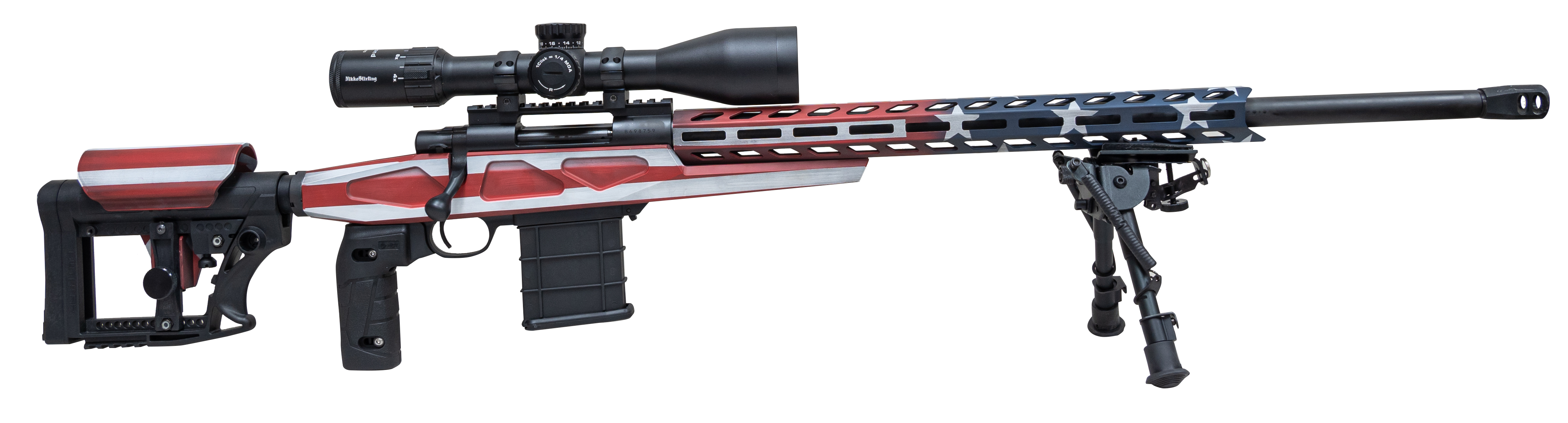 Lsi Howa Mini M1500 6mm Arc 20 Hb Rwb Flag