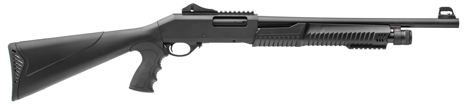 Giray G-40 12ga Pgrip 18.5 Blk Pump Sg