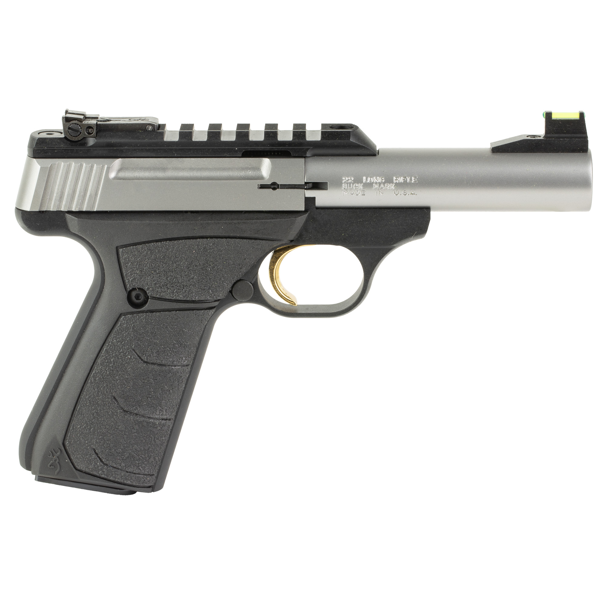 Browning Buck Mark Plus Micro Bull 22 Long Rifle 4" 10+1 Stainless Matte Alloy Steel