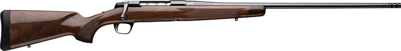 Browning X Bolt Medallion 7mm PRC 24 in 3rd Grade Walnut Gloss Blued 3 Rd