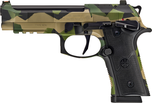 Beretta 92Xi Combat Series 9mm Luger 4.7 Inch Barrel 15 Rounds FDE