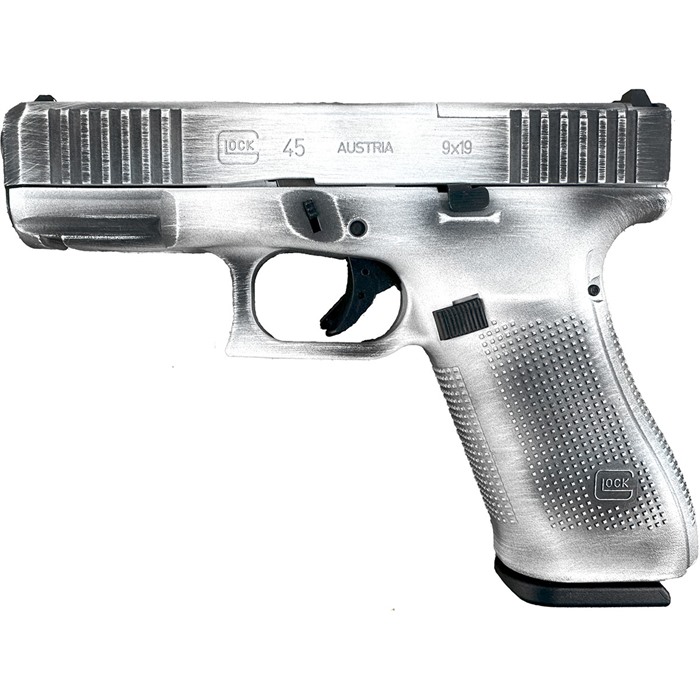Glock 45 Gen5 9mm 4.02in 17R Distressed Stormtrooper White