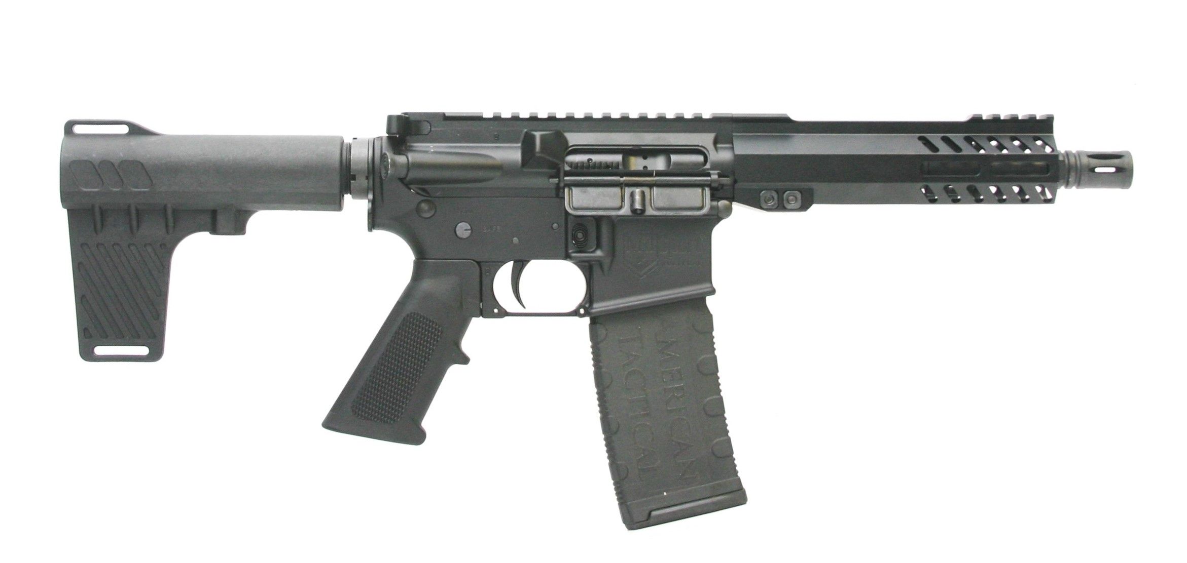 American Tactical Inc Milsport 5.56 NATO 7.5in Threaded 60rd Matte Finish