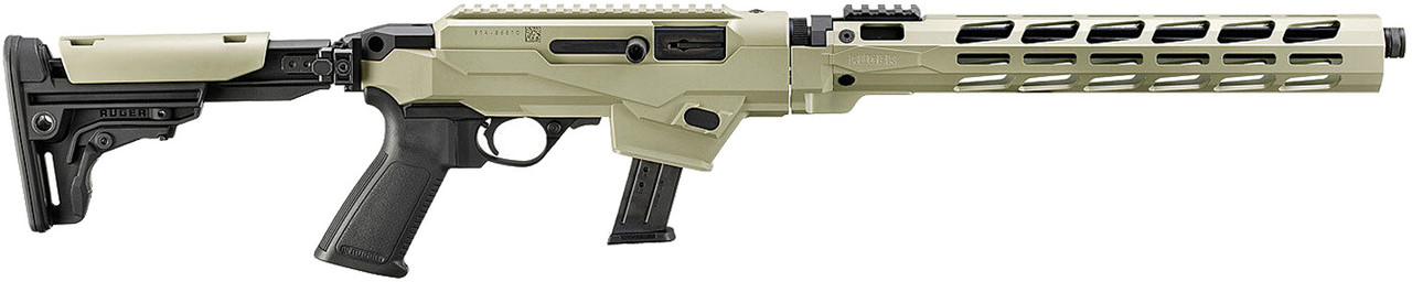 Ruger PC Carbine 9mm 16.12 inch 17 Round Desert Verde