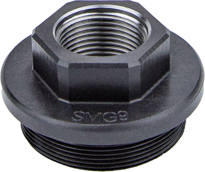 KGM Suppressors SMG9 Direct Thread Adapter 1/2x28 Nitride Steel