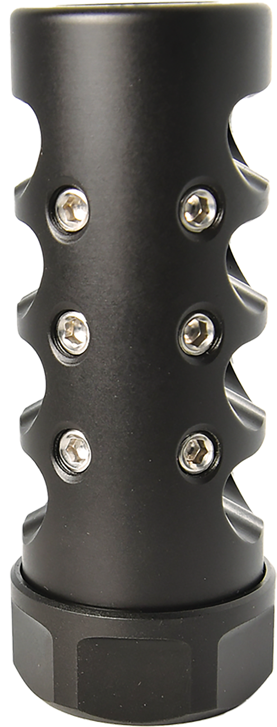 American Precision Arms G4l5860n Little Bastard Nitride Muzzle Brake 6mm 5/8-24