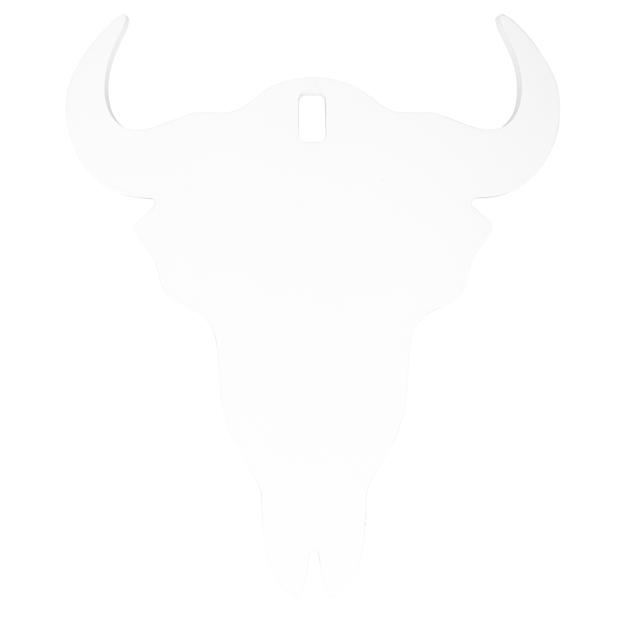 Birchwood Casey BC-47719 Centerfire Silhouette Skull 3/8" AR500 Steel Target