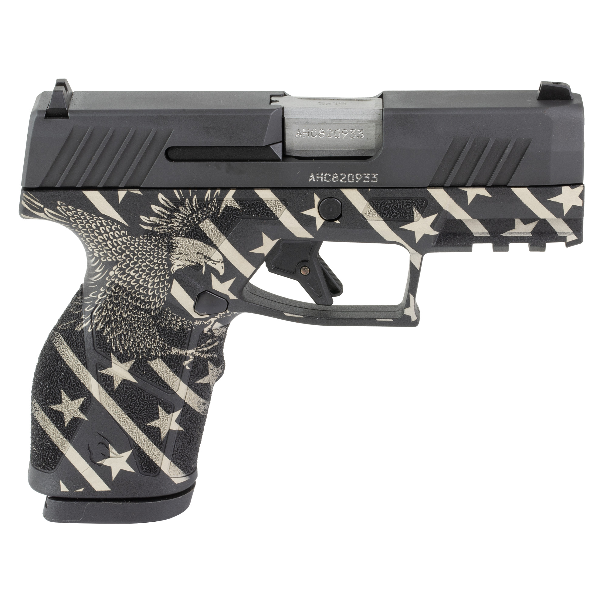 Taurus GX2 9mm Luger 3.38" 10+1 Stainless Steel Barrel Eagle Stars & Stripes