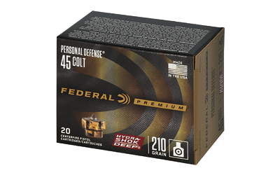 Federal Hydra-Shok Deep 45 Colt 210 Grain JHP 20 Rounds