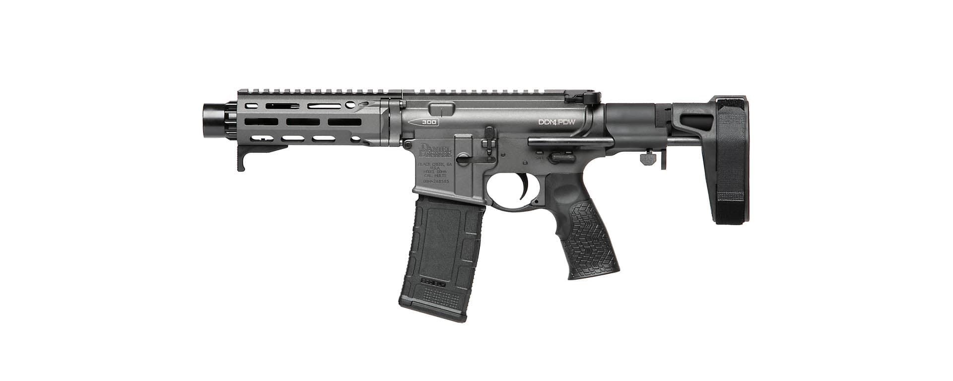 Daniel Defense DDM4 PDW 300 AAC Blackout 7.5in 30rd Cerakote Flat Dark Earth