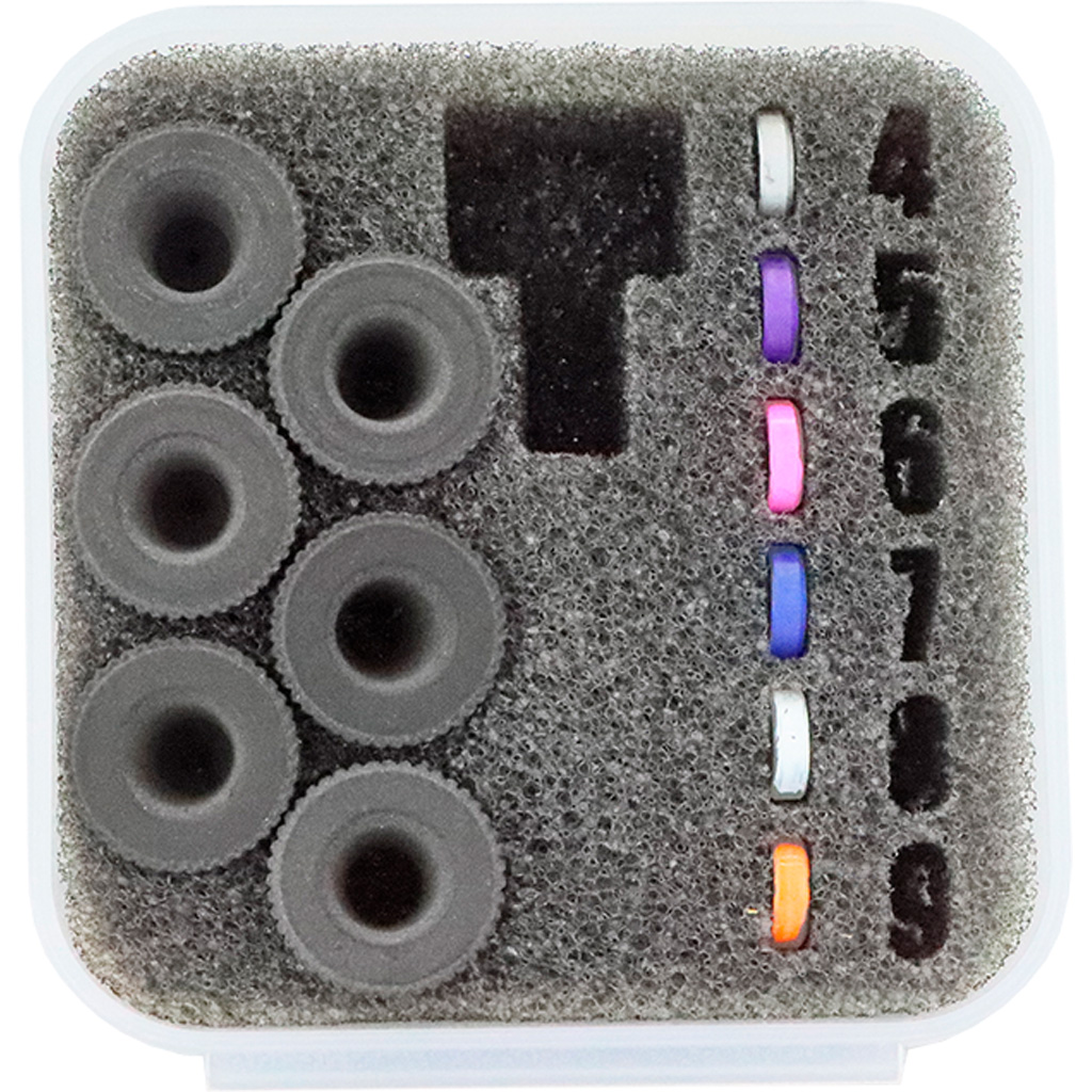 Specialty Archery Specialty Iron I Rifle Peep Kit 6 Apertures 6 Verifiers Case