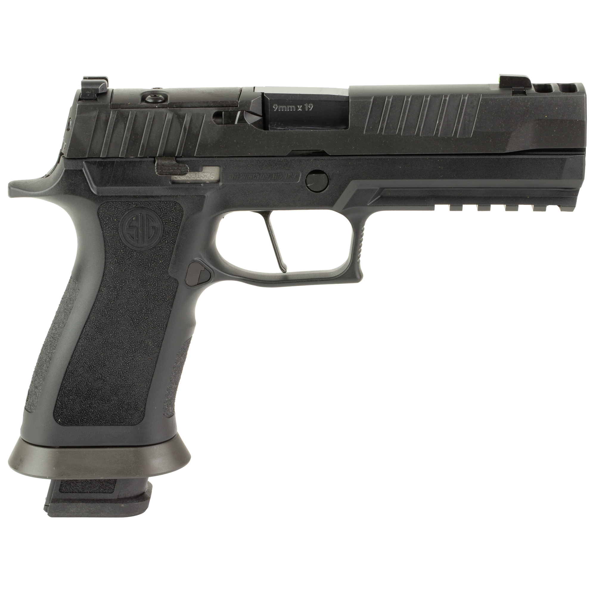 Sig P320 X Full Max 9mm Luger 3.9 inch 21+1 Matte Diamond Like Carbon Slide