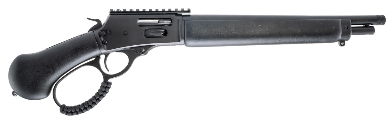 Rossi 95P454131 R95  454 Casull 4+1 13.25" Black Cerakote Steel Barrel, Black Cerakote Steel Frame, Picatinny Rail