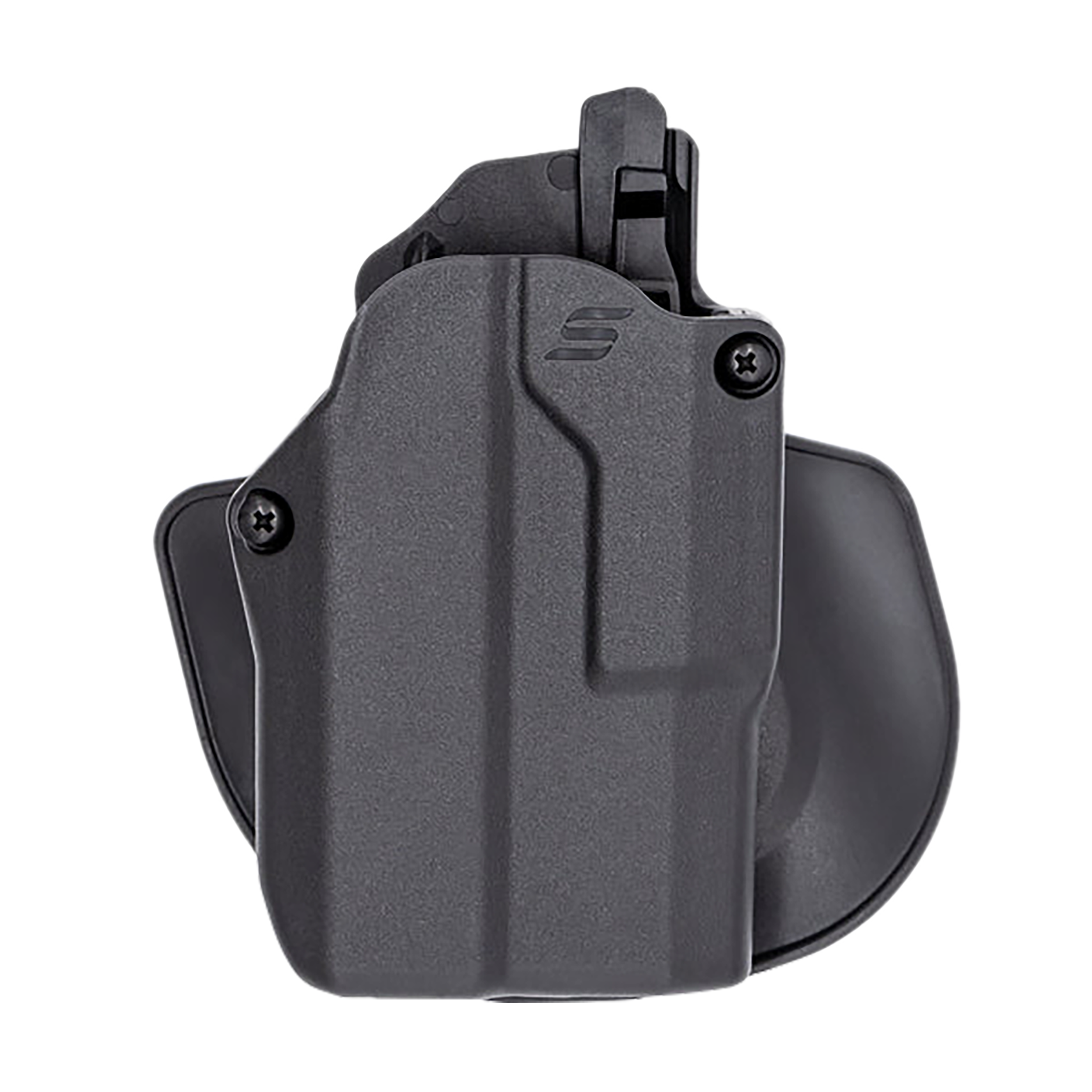 Safariland SOLIS1835A0C3412 Solis ALS  OWB Black Compatible w/ Glock 17 Belt Slide/Paddle Mount