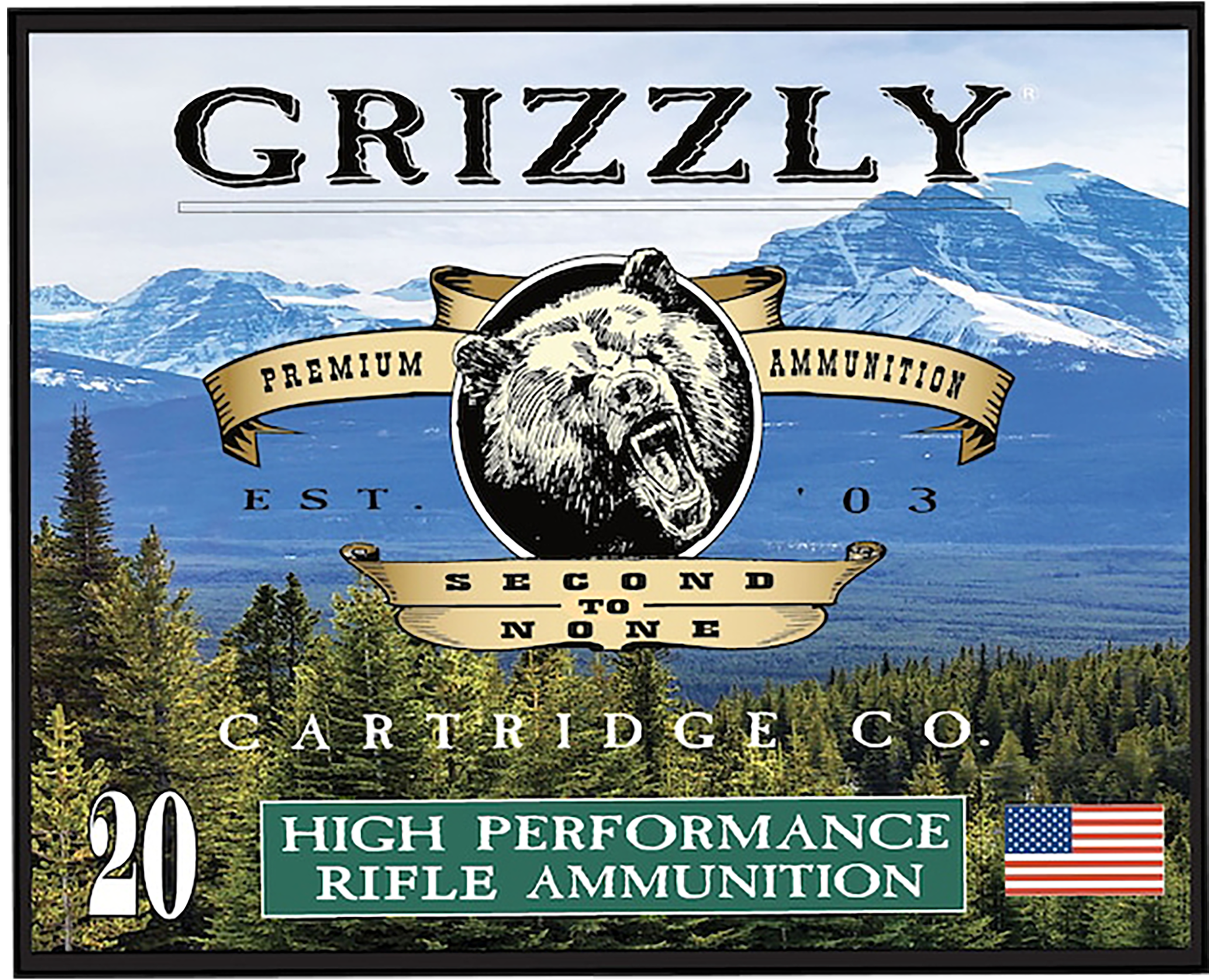 Grizzly Ammo GC45/70+P7 45-70Gov+P 420gr Wide Long Nose Gas Check 20 Per Box/10 Case