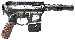 Battle Arms Development BAD-SOLO-BLASTER Solo Blaster  22 LR 10+1 5.38" Silver Optic Ready Slide, 3-Tone Battle Worn Frame, Wood Grip, Custom Muzzle Device