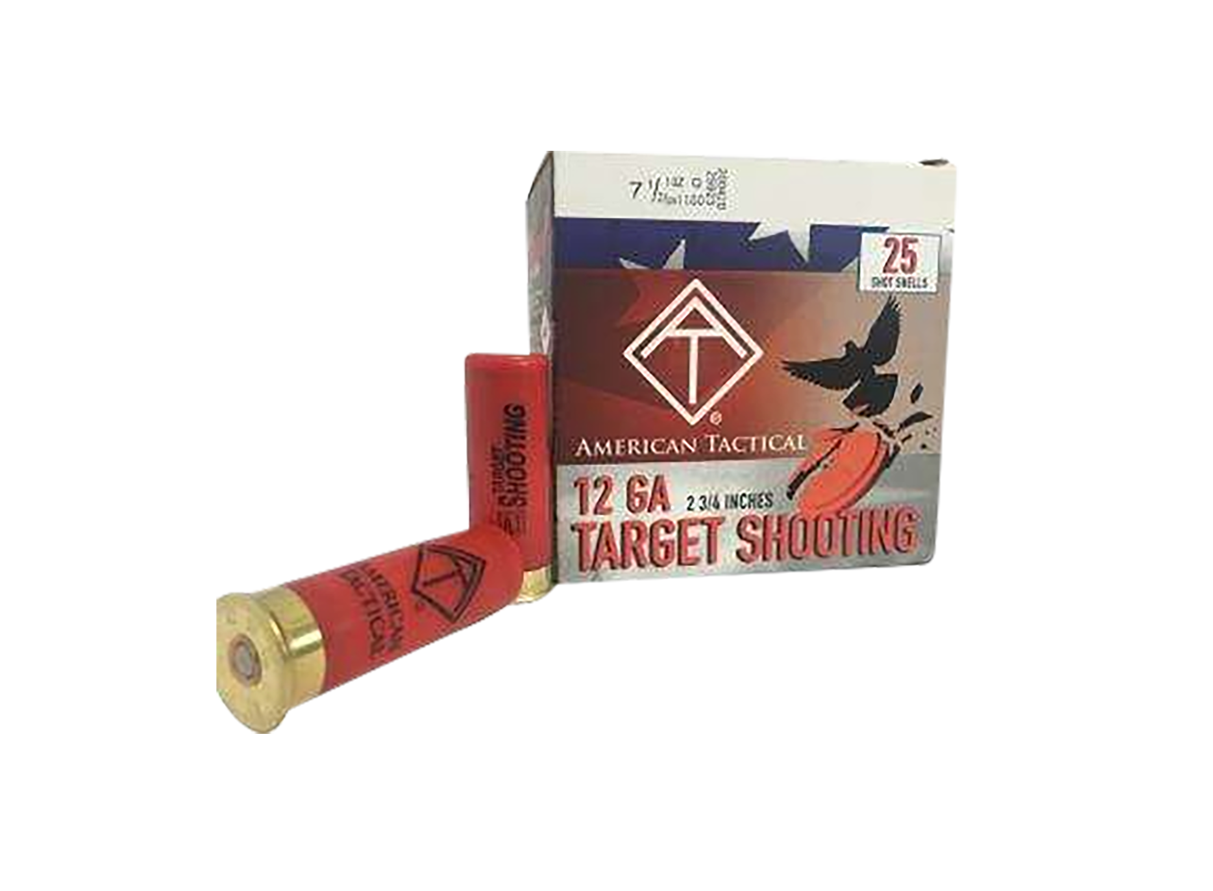ATI 240379   12Gauge 2.75" 1oz 7.5Shot 25 Per Box/10 Case