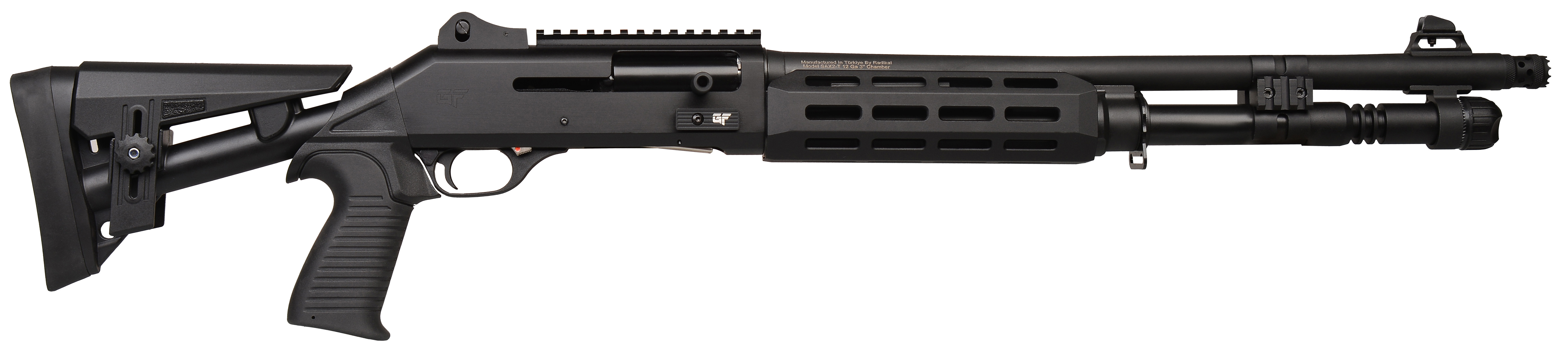 Gforce Gf4 12ga 18.5 Blk Alum Forend 5rd