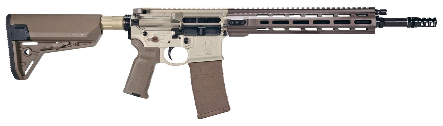 Primary Weapons Systems Mk114 Alpha 5.56 NATO 14.5in 1:7 Twist Stainless Clear Anodized