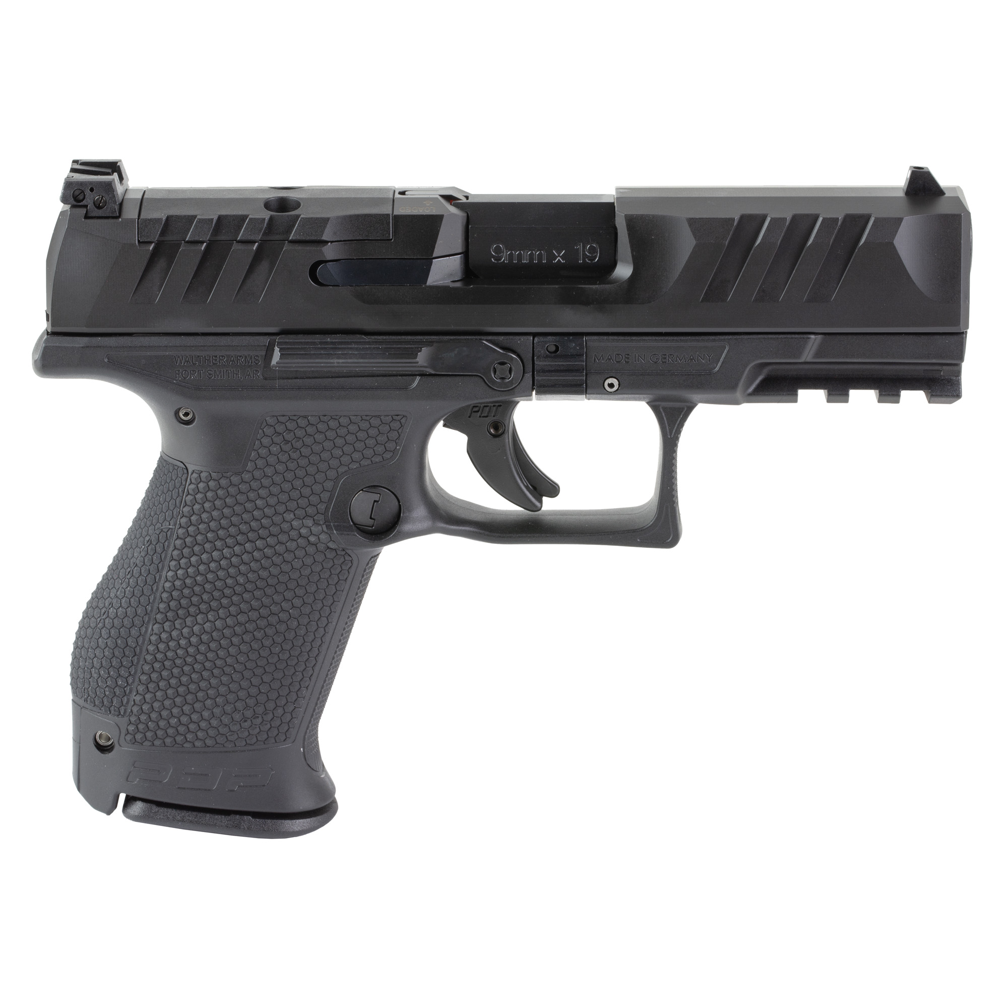 Walther PDP Compact 9mm Luger 4" 10+1 Optic Ready CA Compliant Black