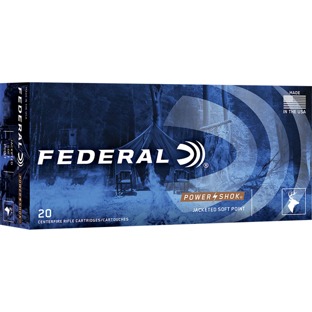 Federal, Power-Shok, 400 Legend, Soft Point, 210 Grain, 20 Rounds