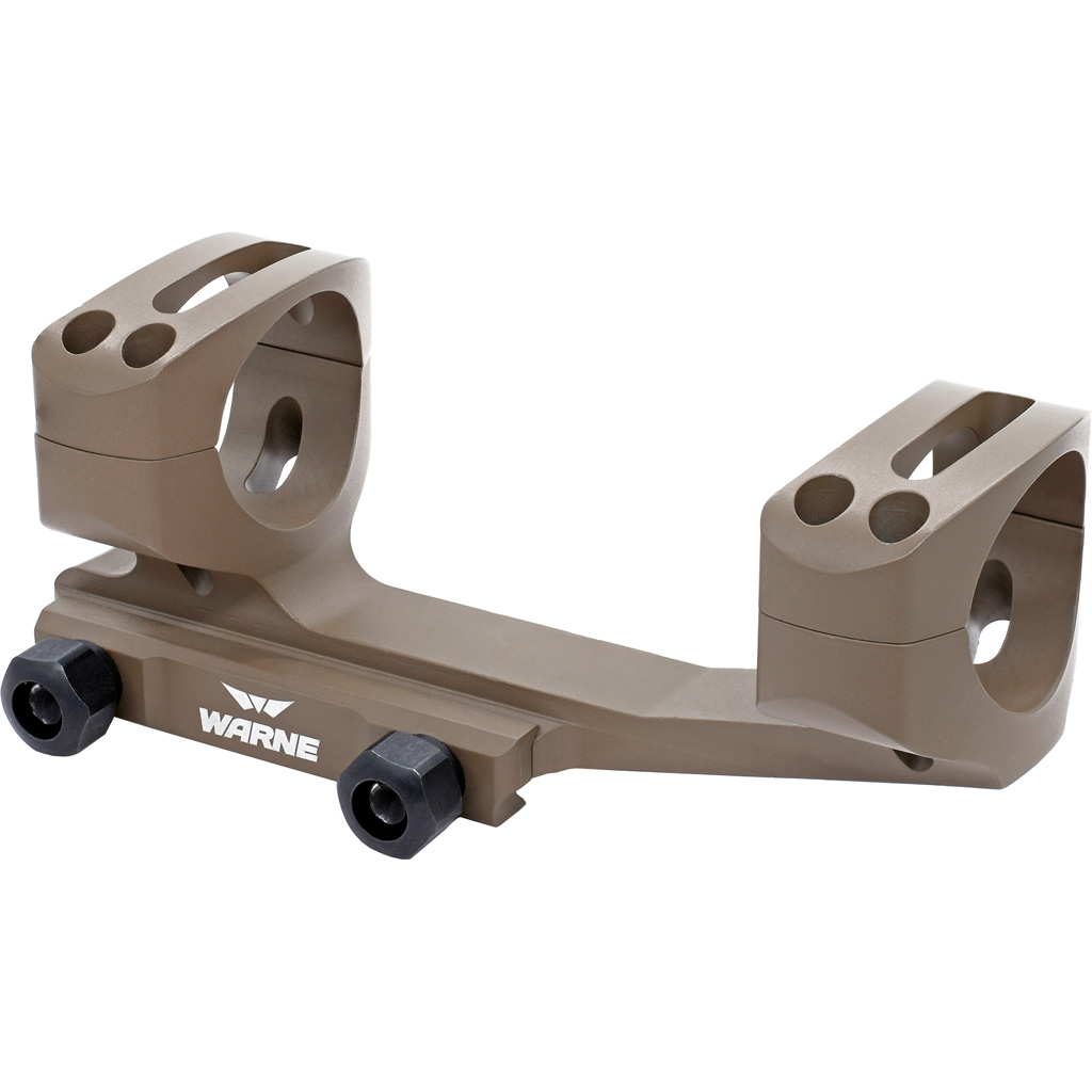 Warne MSR Long Range Cantilever Scope Mount 30mm MSR Ideal Height Dark Earth