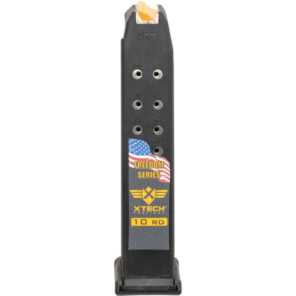 XTech Tactical Steel Reinforced Freedom Series Magazine Glock 17 10 Round