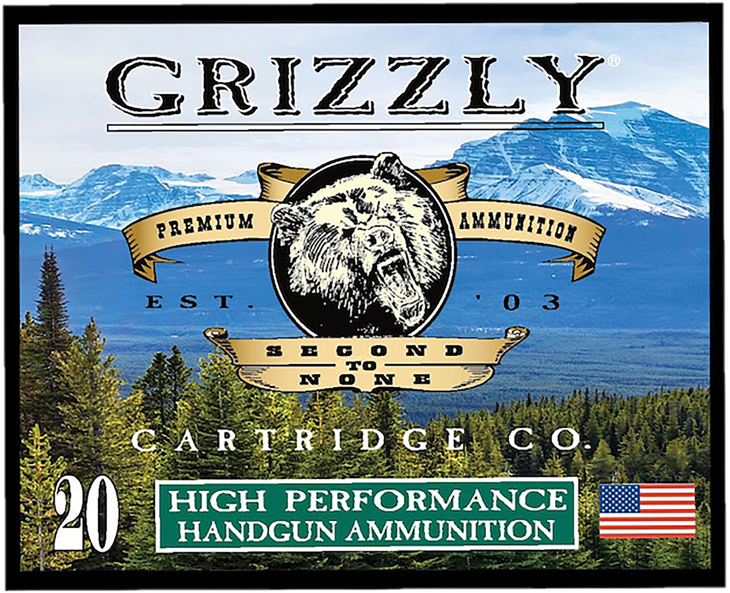 Grizzly Ammo GC38SP9   38Special 148gr Full Metal Jacket Flat Point 20 Per Box/10 Case