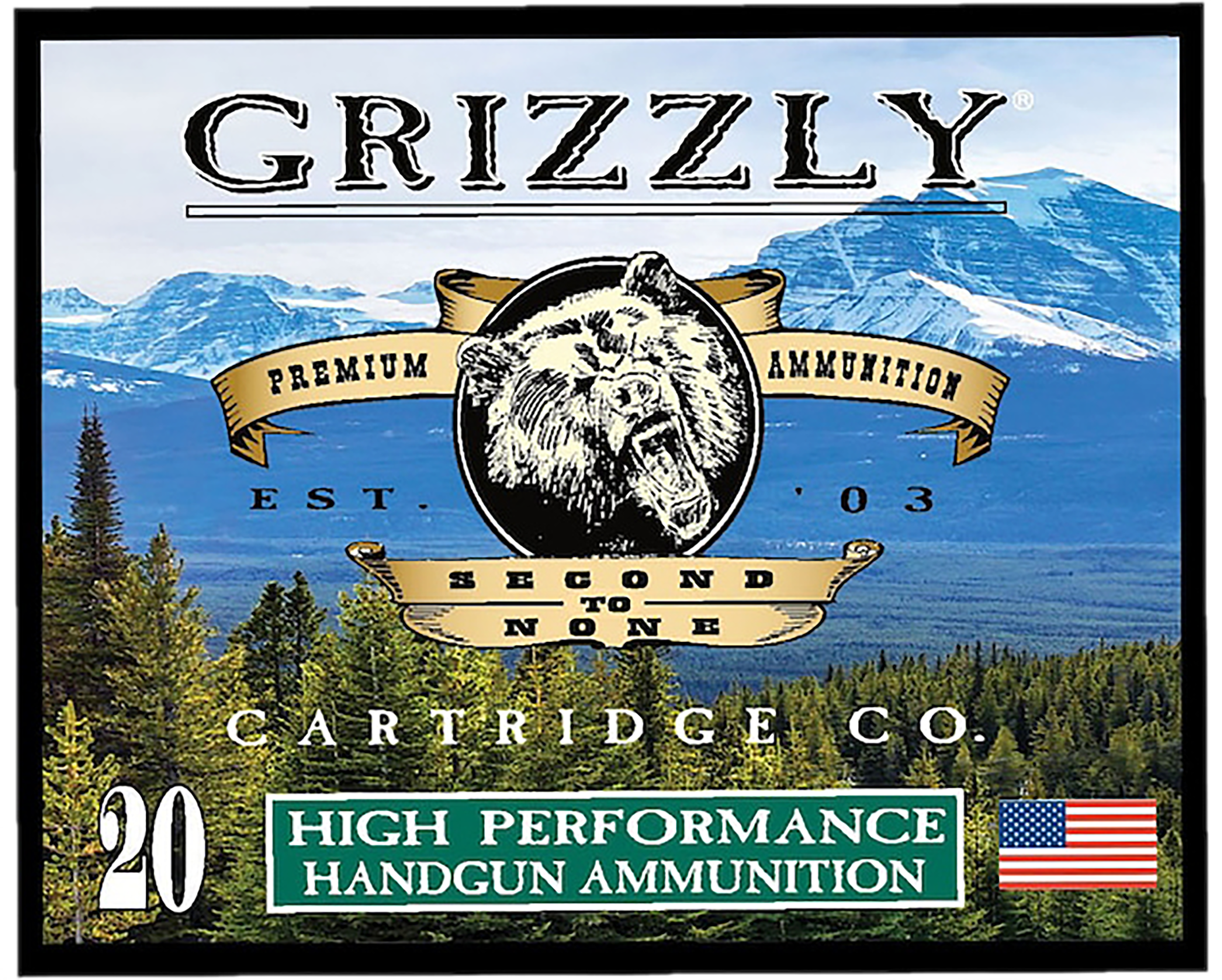 Grizzly Ammo GC38SP+P9   38Special+P 148gr Full Metal Jacket Flat Point 20 Per Box/10 Case