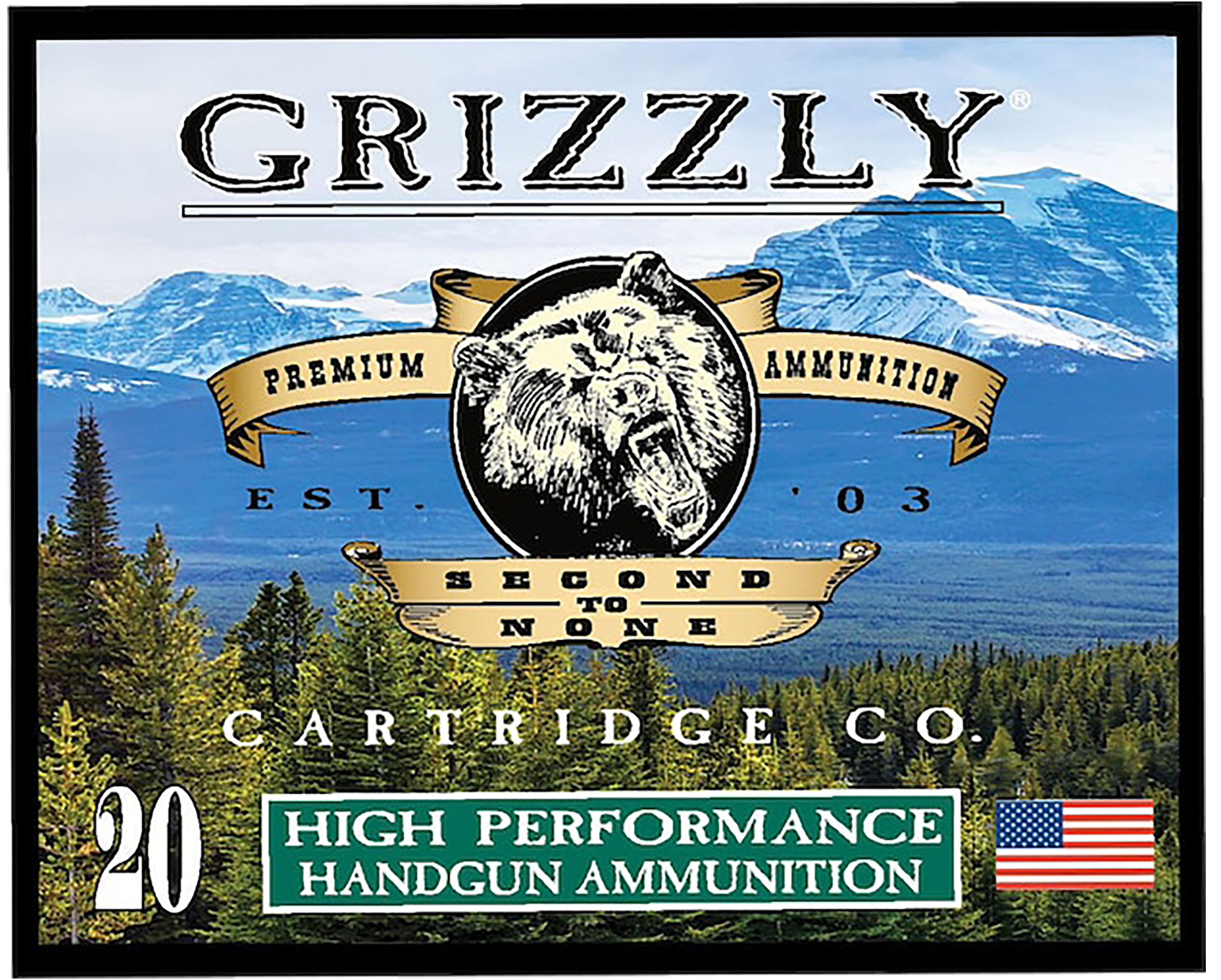 Grizzly Ammo GC44M+P2   44Mag+P 240gr Jacketed Hollow Point 20 Per Box/10 Case