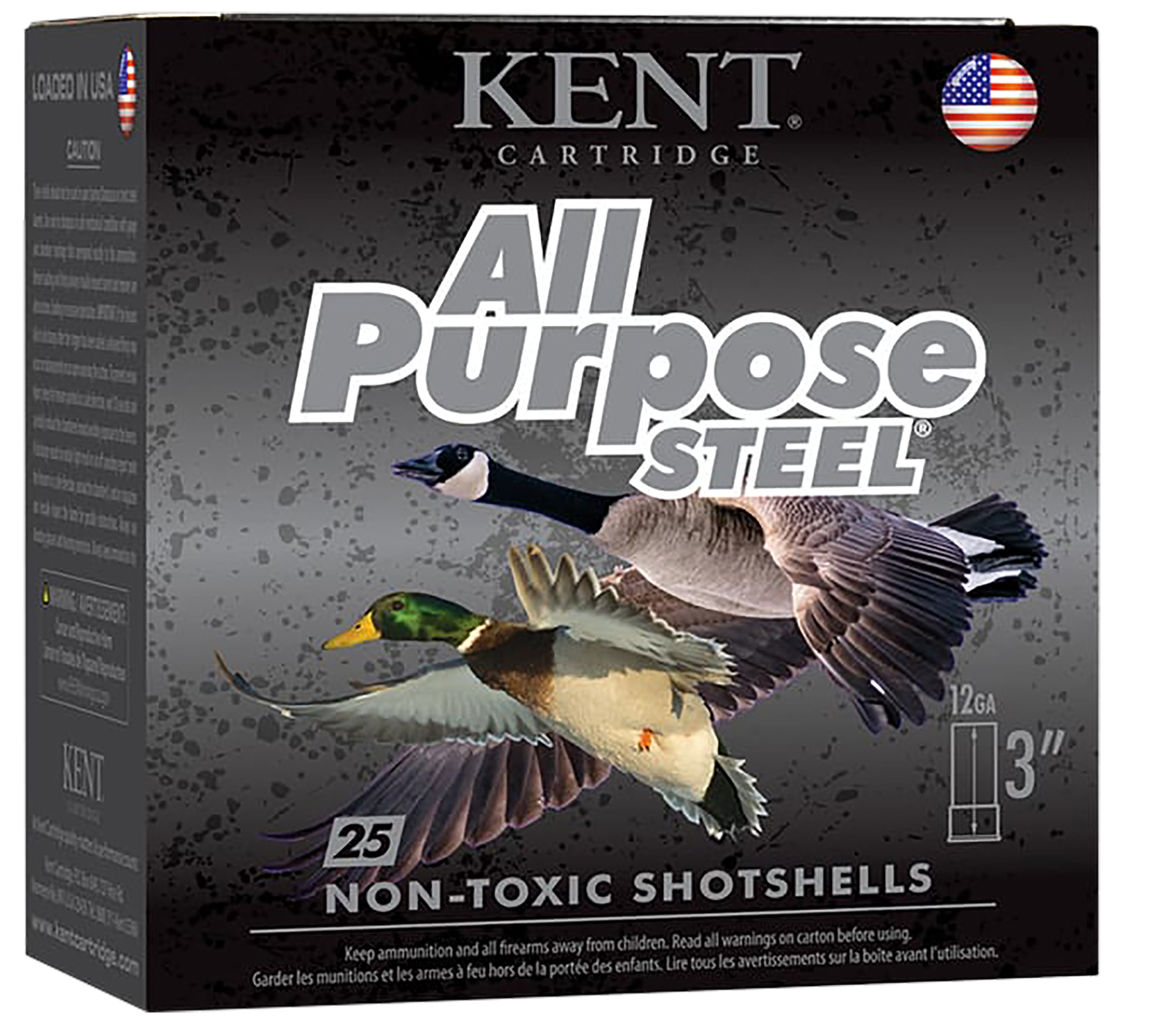 Kent Cartridge AP123S36-2   12Gauge 3" 1 1/4oz 2Shot 25 Per Box/10 Case