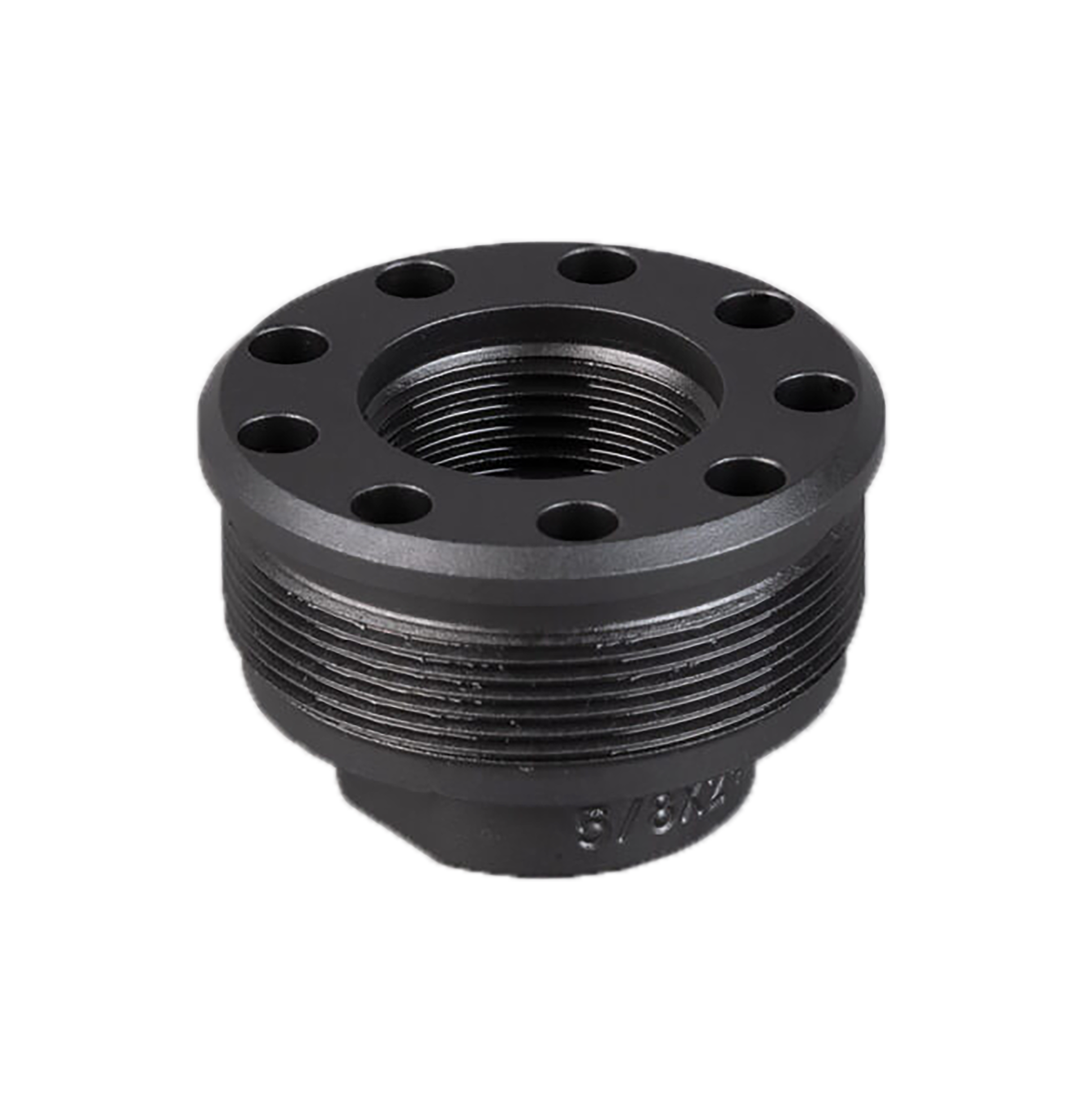 SilencerCo Alpha Direct Thread Mount Fits 9/16 by 24 Thread Matte Finish