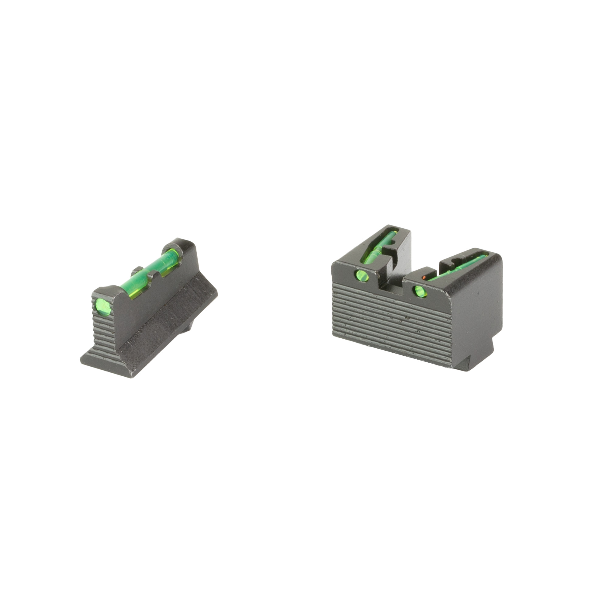 HIVIZ CoWitness Glock 9/40 MOS Front Rear Sights Green Red White Green Black