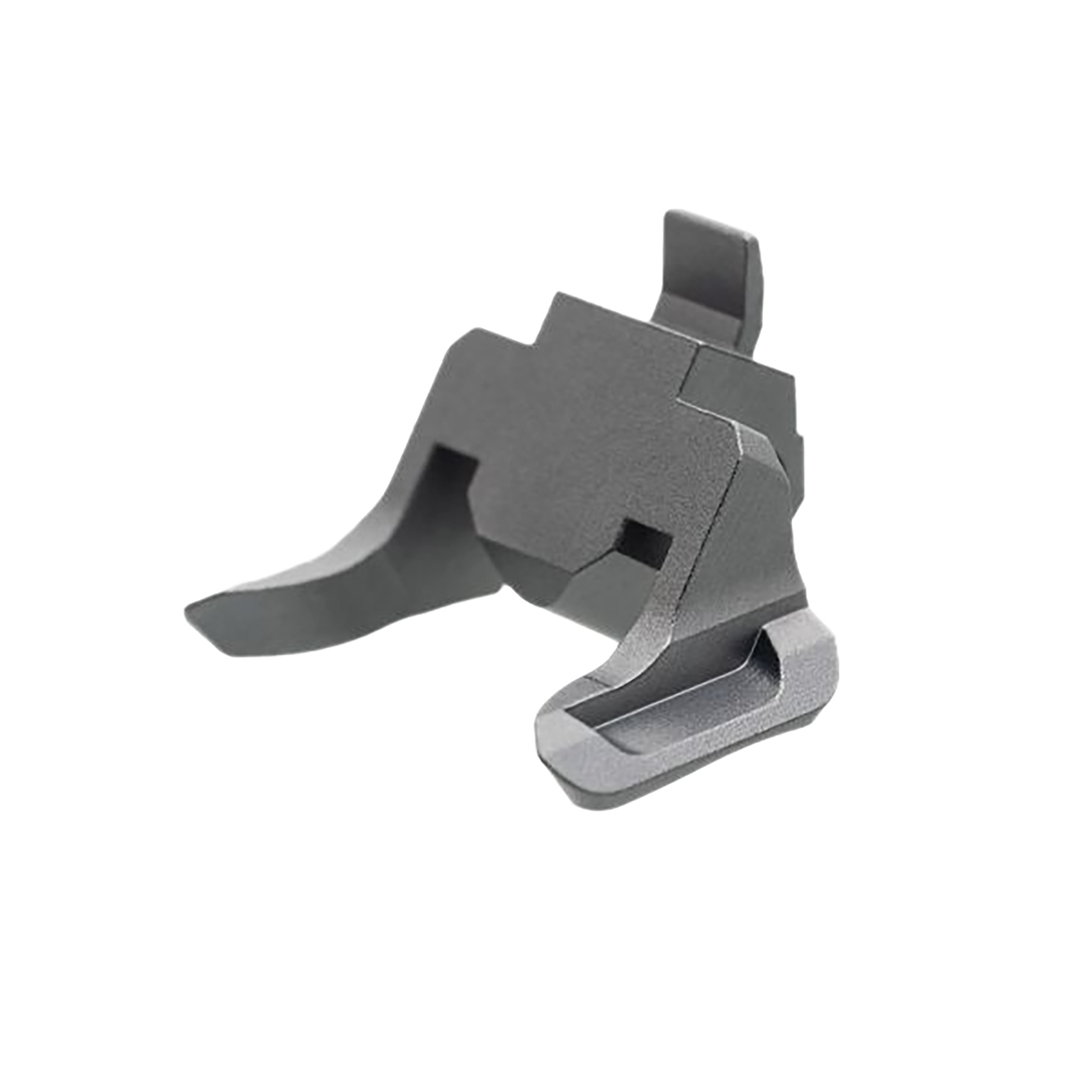 Tyrant CNC Extended Magazine Release for HK VP9 VP40 Gray Aluminum