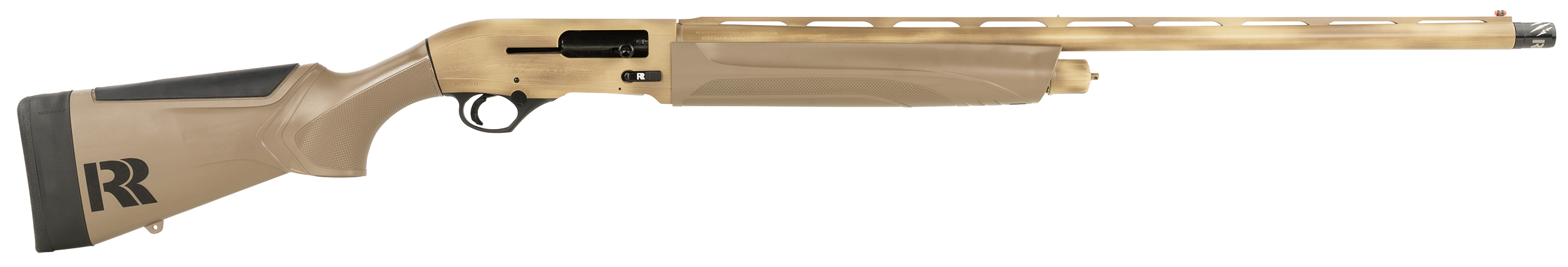 Rob Roberts Gun Works SS595RR Beretta A300  12 Gauge Ricefield Distressed Cerakote Vent Rib Barrel & Receiver, Ricefield Fixed Stock,