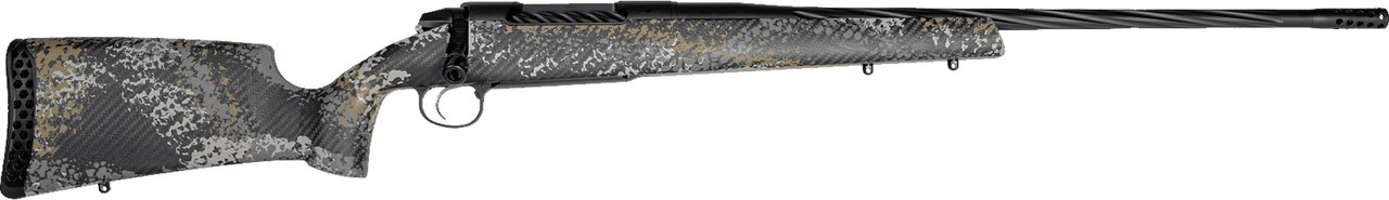 Weatherby Model 307 7mm PRC Graphite Cerakote Exposed Carbon Fiber Stock