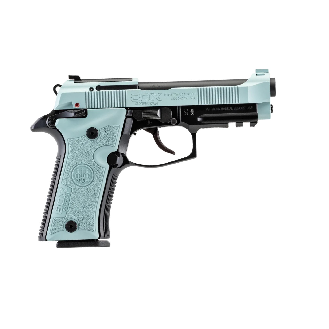 Beretta 80x Cheetah 380 ACP 3.8in 10 Rounds Blue Finish