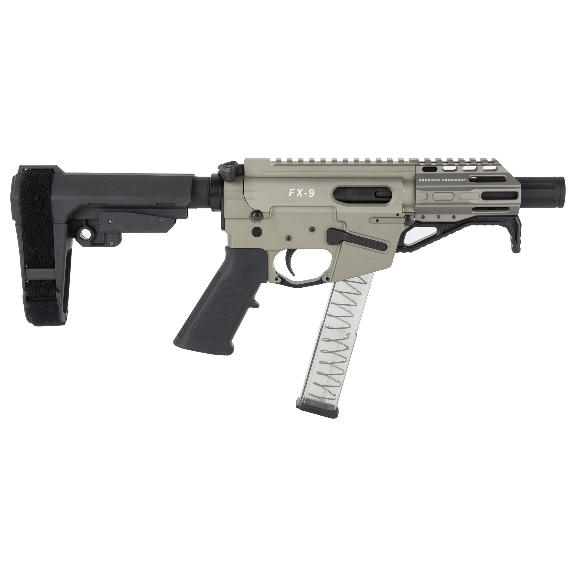 FREEDOM ORDNANCE FX9P4S-FDE FX9P  9mm Luger 31+1 4" Flat Dark Earth